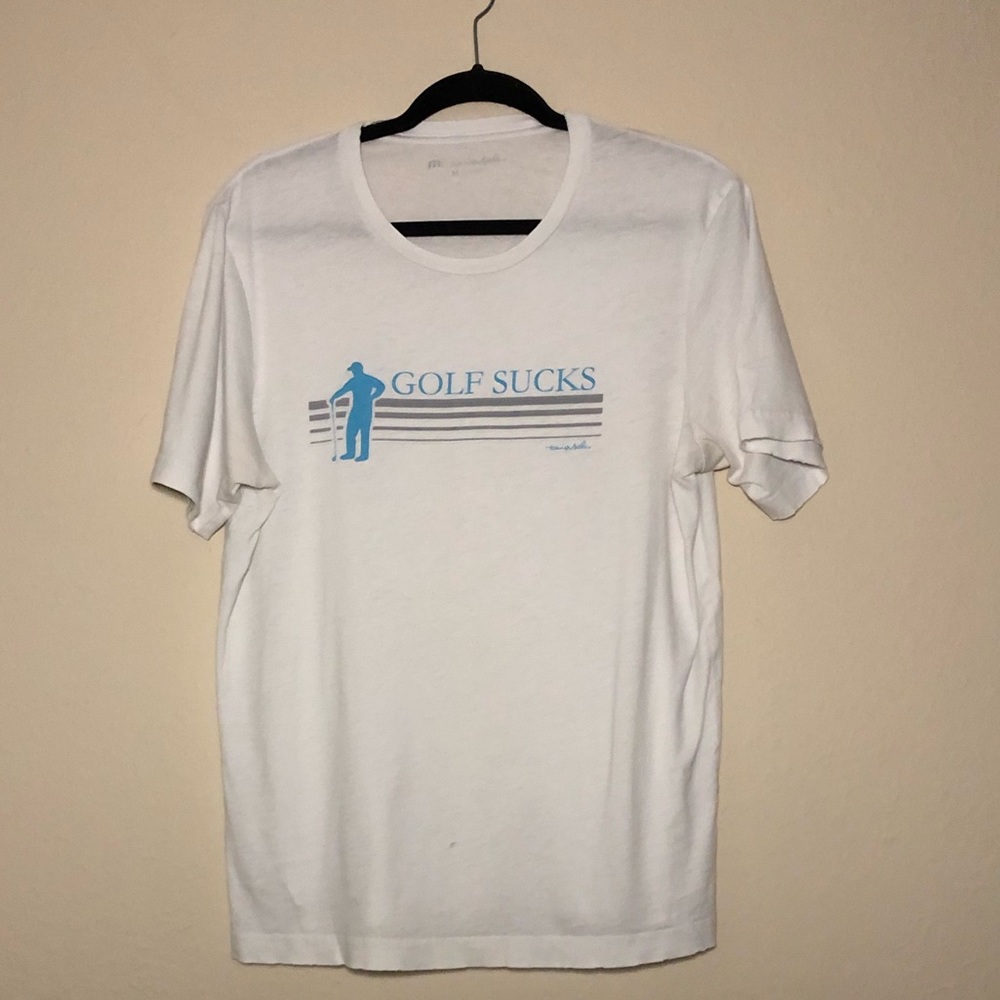 Travis Mathew- Golf Sucks shirt